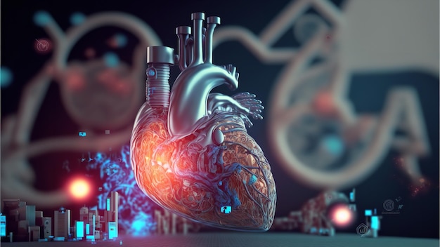 Médecine moderne cardiologie Generative Ai