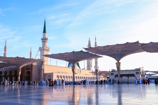 Médine Arabie Saoudite 13 décembre 2019 Prophète Mohammed Mosquée Al Masjid an Nabawi Médine Arabie Saoudite