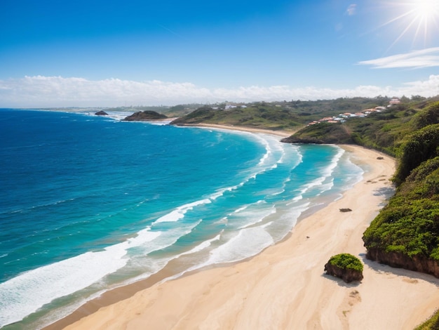 Photo meilleur chef-d'œuvre de qualité beau paysage de fantaisie agréable et la nature naturelle avec belle