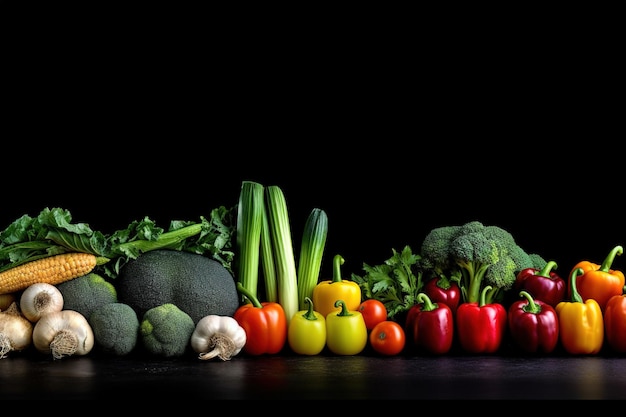 mélange de légumes frais