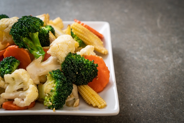 mélange de légumes sautés