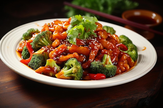 Photo mélanger avec un tourbillon de sauce sriracha pour un coup de pied supplémentaire