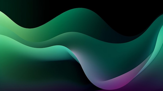 Mélanger vert grand design à toutes fins Illustration graphique Texture moderne lumineuse Arrière-plan de bannière moderne Modèle de style vibrant Couleur douce dynamique