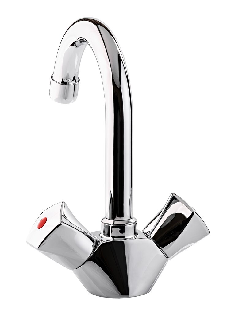 Photo mélangeur eau chaude et froide