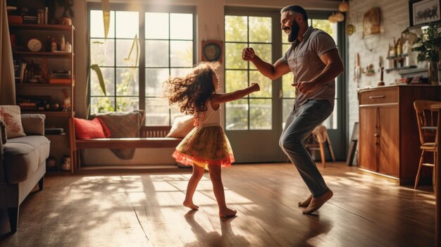 Mélodies d'amour Une danse père-fille