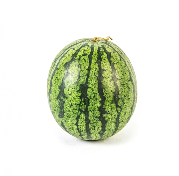 melon d&#39;eau sur fond blanc