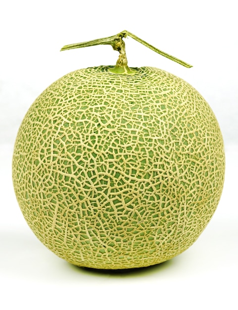 Melon Melon sur fond blanc