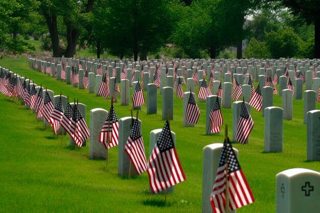 Memorial day usa concept Ai génératif