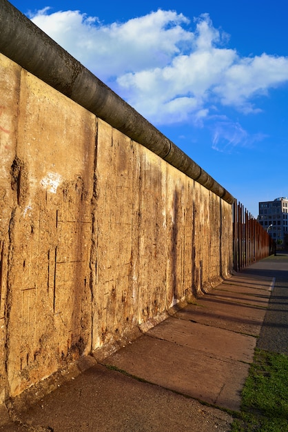 Mémorial du mur de Berlin en Allemagne