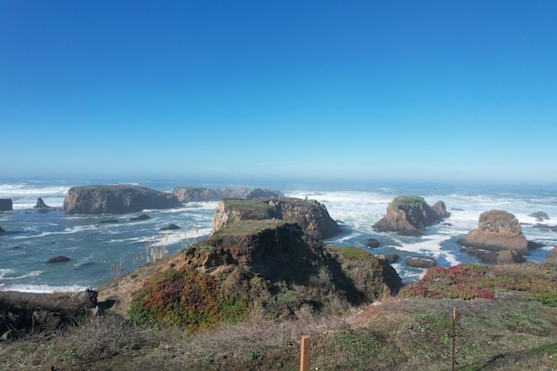 Mendocino et Noyo promontoires Californie