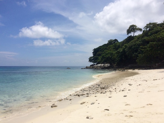 Mer d'Andaman turquoise en Thaïlande