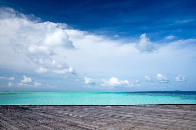 Mer aux Maldives