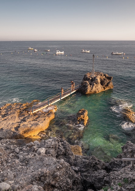 Mer d&#39;azur à Dhermi, Albanie