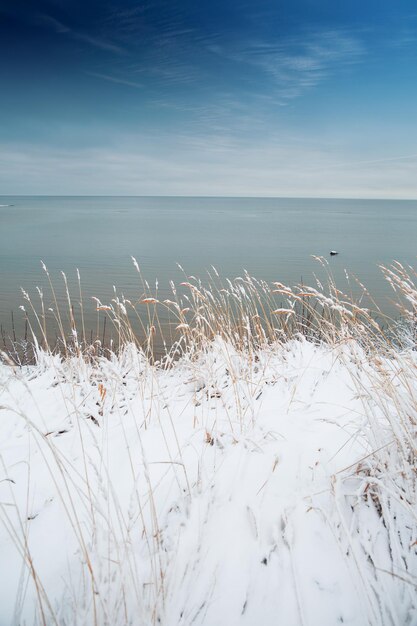 Mer Baltique en hiver