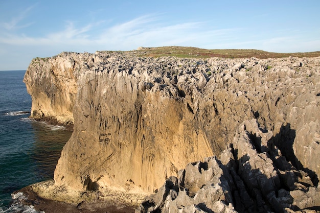 Mer à Bufones de Pria, Austurias, Espagne