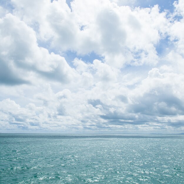 Photo mer et ciel.