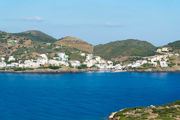 La mer et les montagnes de Crète