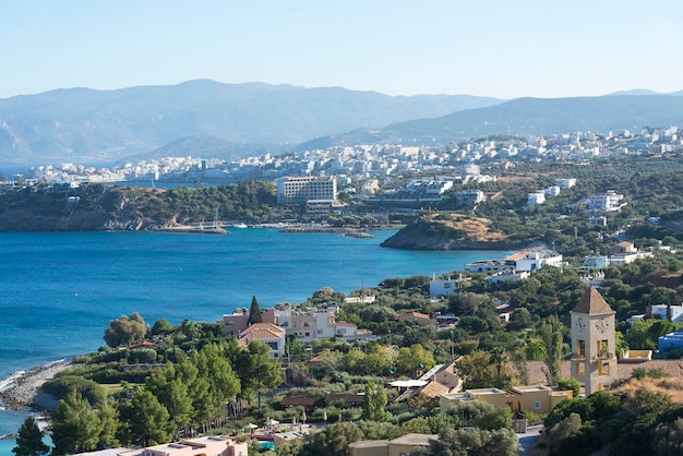 La mer et les montagnes de Crète