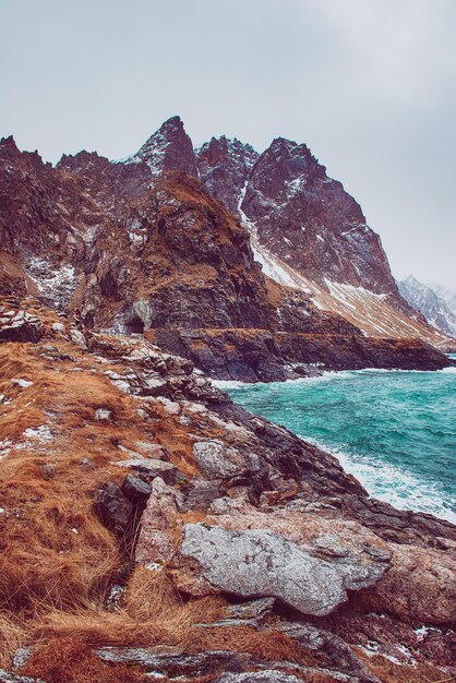 Mer de Norvège hiver