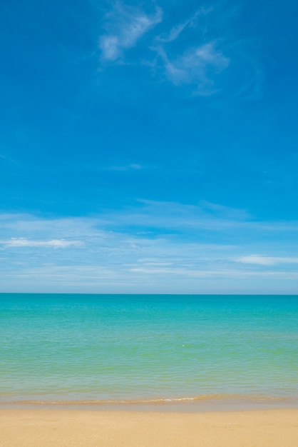 Mer et plage en Thaïlande