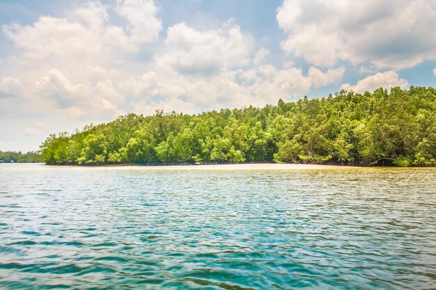 Mer de Trang en Thaïlande