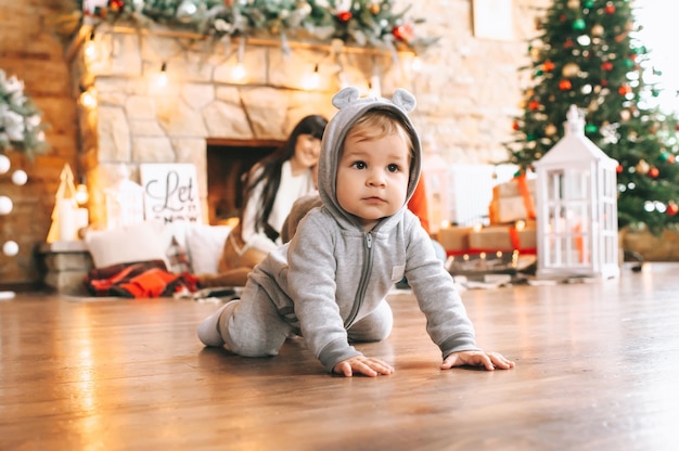 mère et fils Noël