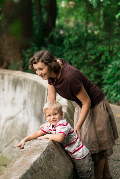 mère et fils