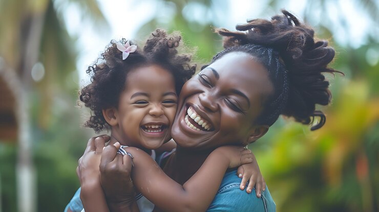 une mère et un fils
