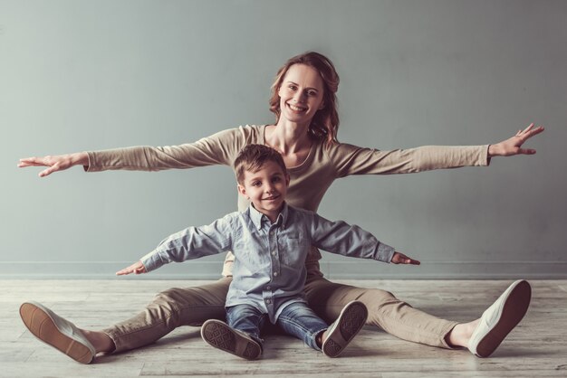 Mère et fils