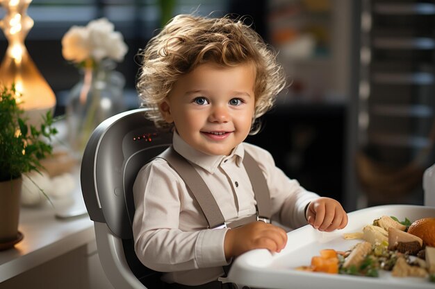 Photo mère nourrissant son bébé avec amour et soin les moments tendres de la maternité