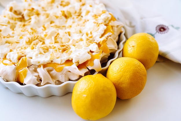 Meringue à la crème de citron