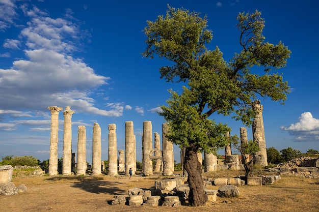 Mersin Turquie 10 août 2021 Ruines de la ville antique d'Uzundzhaburch dans la province de Mersin