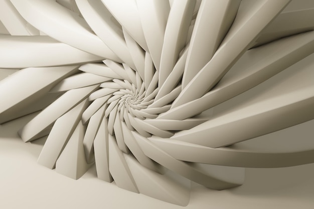 Merveilleux fond de design de luxe abstrait formes de gradient blanc à la mode forme de courbe liquide en m