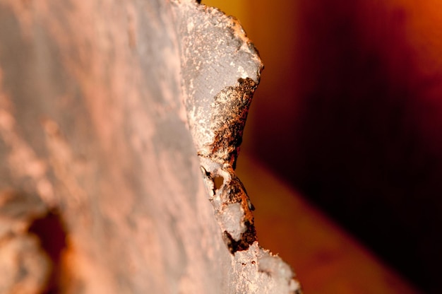 Métal de minerai de cuivre fondu