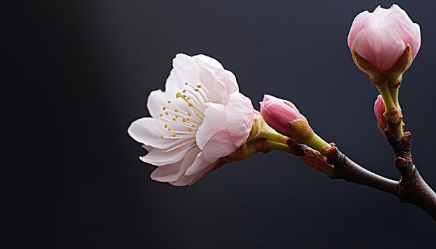 Photo le métier à tisser sakura de printemps