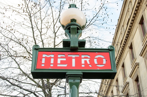 Métro paris