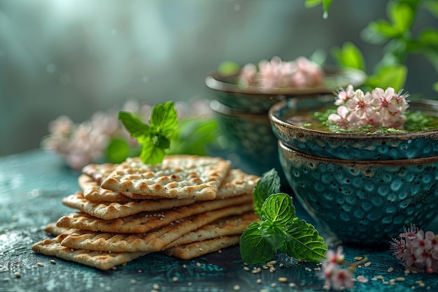 Mettre la table de la Pâque à la maison