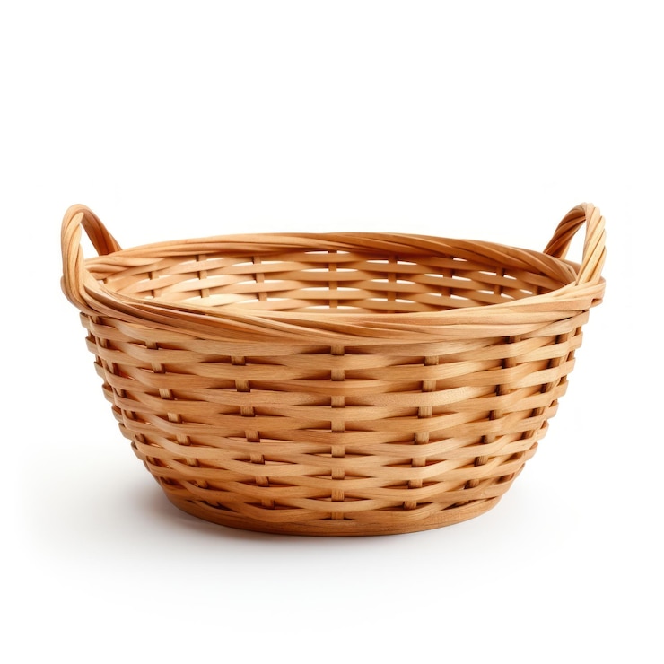 Photo meubles de conteneurs à fond blanc de panier