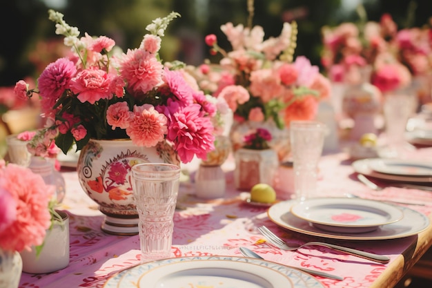 Mexican Fiesta Un mariage d'été sur le thème rose avec une touche vibrante