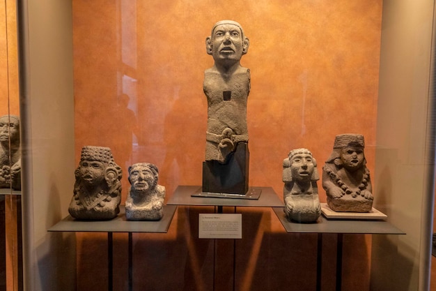 MEXICO, MEXIQUE - 31 JANVIER 2019 - musée d'anthropologie de Mexico