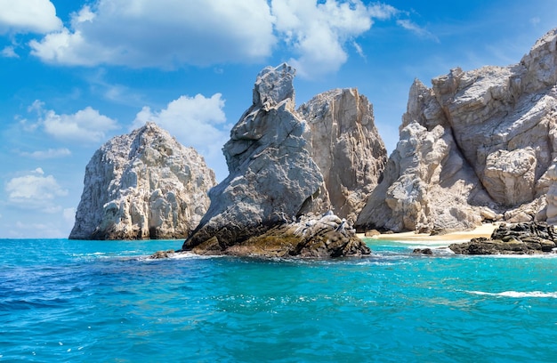 Photo mexique destination touristique historique pittoresque arc de cabo san lucas el arco en basse-californie