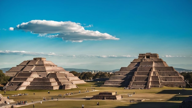 Mexique Pyramides de Teotihuacan situées près de la ville de Mexico