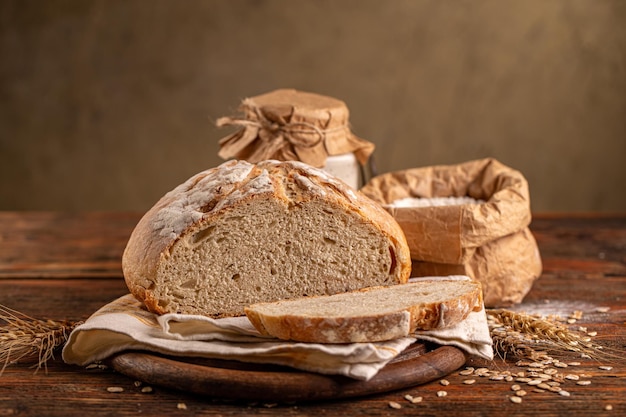 Miche de pain au levain