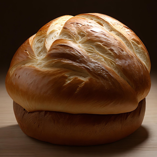 Une miche de pain de grande taille