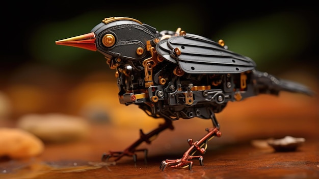 Les microbots construisent des oiseaux robotiques à nanoscale