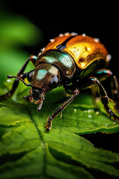 Un microcosme magnifie la beauté cachée des coléoptères