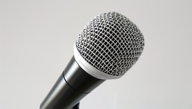 Microphone moderne pour une fête de DJ