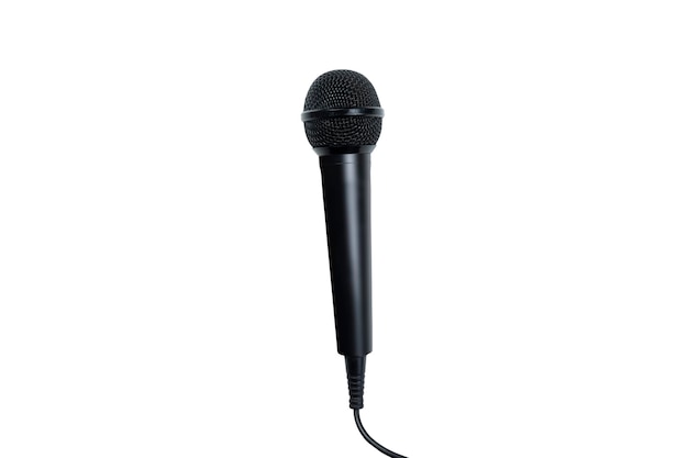 Microphone noir