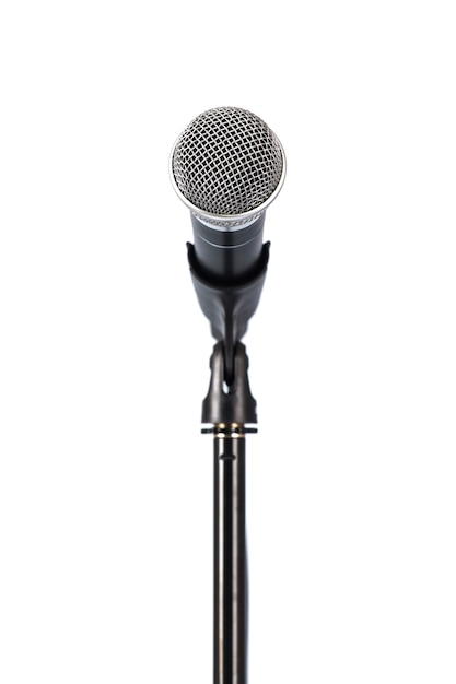 Microphone sur pied