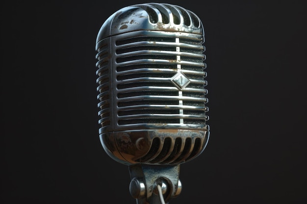 le microphone vintage